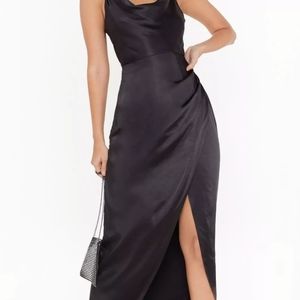 NOWT Sexy satin cocktail dress - Size Small